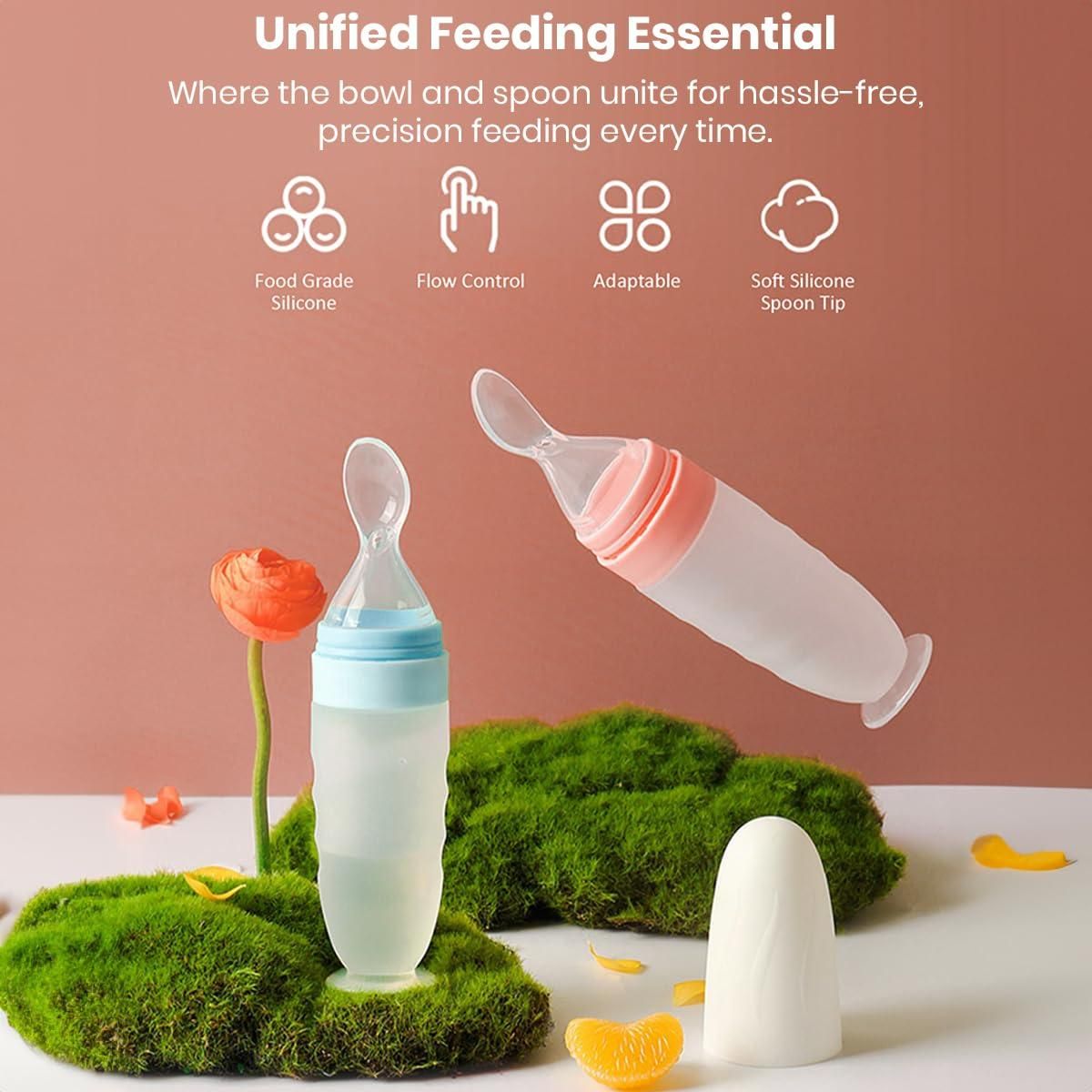 Lit Premium Baby Food Squeeze Feeder Spoon