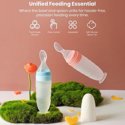 Lit Premium Baby Food Squeeze Feeder Spoon