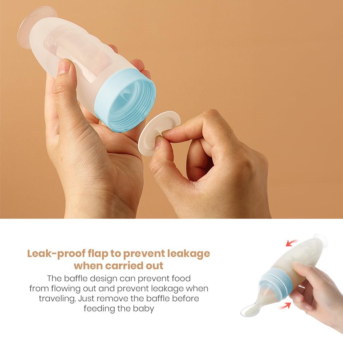Lit Premium Baby Food Squeeze Feeder Spoon