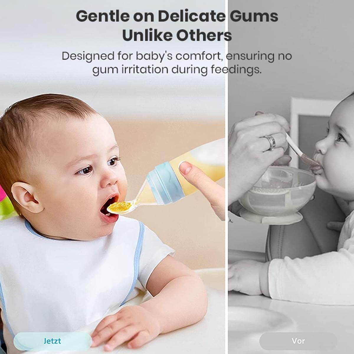 Lit Premium Baby Food Squeeze Feeder Spoon