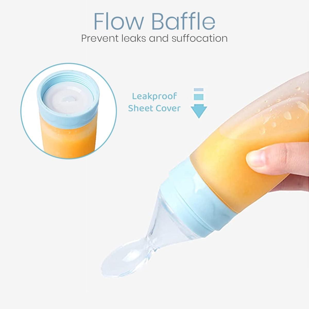 Lit Premium Baby Food Squeeze Feeder Spoon